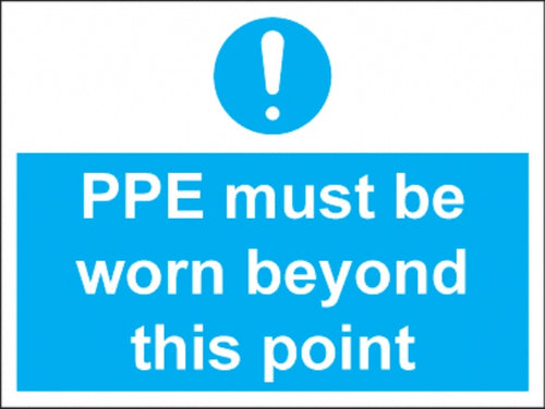 ppe must be worn beyond