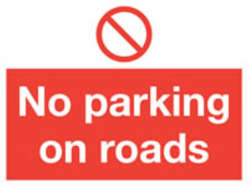 no parking on roads