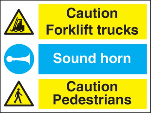 caution fork lift sound horn