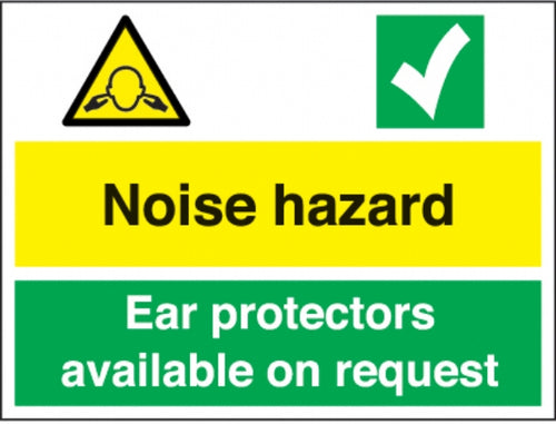 noise hazard - ear protectors available on request