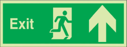 exit running man arrow up