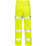 Supertouch Yellow 3 Band Hi Vis Combat Trousers