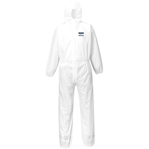 Portwest ST30 White Biztex SMS Disposable Coverall Type 5/6 55g