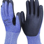 Supreme 555BLB-E Cut E Work Gloves with PU Coating - 13g