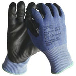 Supreme 555BLB-E Cut E Work Gloves with PU Coating - 13g