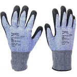 Supreme Cut F Cut Resistant Grip Glove with Foamed Nitrile Coating - 13g