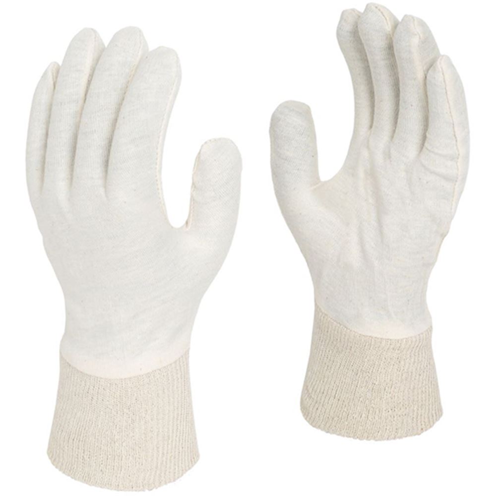 Polyco Stockinette Knitted Cotton Work Gloves CK41 (Heavyweight) x20