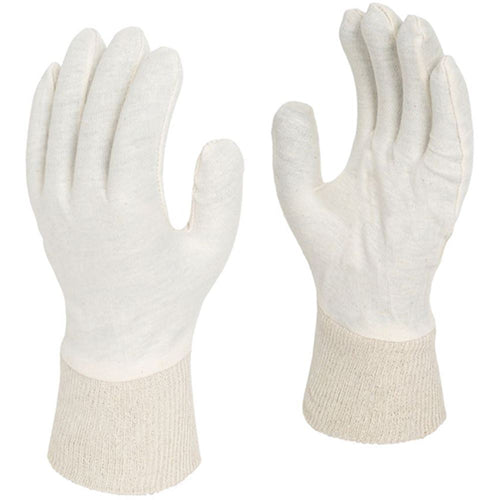 Polyco Stockinette Knitted Cotton Work Gloves CK41 (Heavyweight) x20