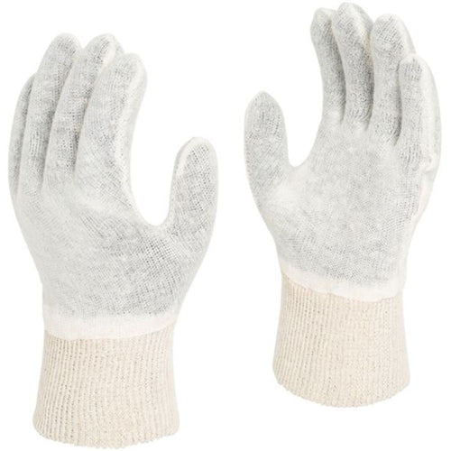 Polyco Stockinette Knitted Cotton Work Gloves CK21 (Mediumweight) x20