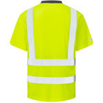 Leo Workwear Newport Yellow Comfort EcoViz Hi Vis T-Shirt