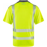 Leo Workwear Putsborough Yellow EcoViz Coolmax Performance Hi Vis T-Shirt