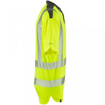 Leo Workwear Putsborough Yellow EcoViz Coolmax Performance Hi Vis T-Shirt