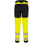 Portwest T140 PW3 Yellow Stretch Hi Vis Trouser
