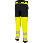 Portwest T140 PW3 Yellow Stretch Hi Vis Trouser