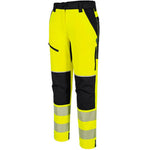 Portwest T141 PW3 Yellow Women's Stretch Hi Vis Trouser