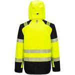 Portwest T161 PW3 Yellow Waterproof Breathable Hi Vis Overhead Rain Jacket (3L)