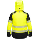 Portwest T162 PW3 Yellow Women's Class 1 Padded Waterproof Hi Vis Winter Jacket