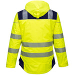 Portwest T400 PW3 Yellow Padded Waterproof Hi Vis Winter Jacket