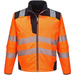 Portwest T402 Orange PW3 Hi Vis Softshell Jacket (3L)