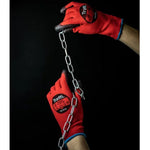TraffiGlove TG1010 X-Dura Classic Cut A PU Palm Coated Red Gloves - 15g Cut Level 1