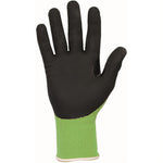 TraffiGlove TG5240 LXT MicroDex Cut C Eco Friendly Nitrile Palm Coated Green Gloves - 15g