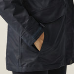 Regatta TRA148 Women's Benson III 3-in-1 Waterproof Breathable Mesh Lined Jacket