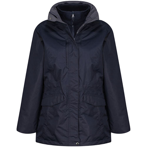 Regatta TRA148 Women's Benson III 3-in-1 Waterproof Breathable Mesh Lined Jacket