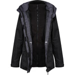 Regatta TRA148 Women's Benson III 3-in-1 Waterproof Breathable Mesh Lined Jacket
