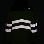Regatta TRA316 Tactical Yellow Hi Vis Waterproof Breathable Overhead Bomber Jacket