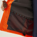 Regatta TRA340 Tactical Orange Hi Vis Waterproof Fleece Lined Parka Jacket