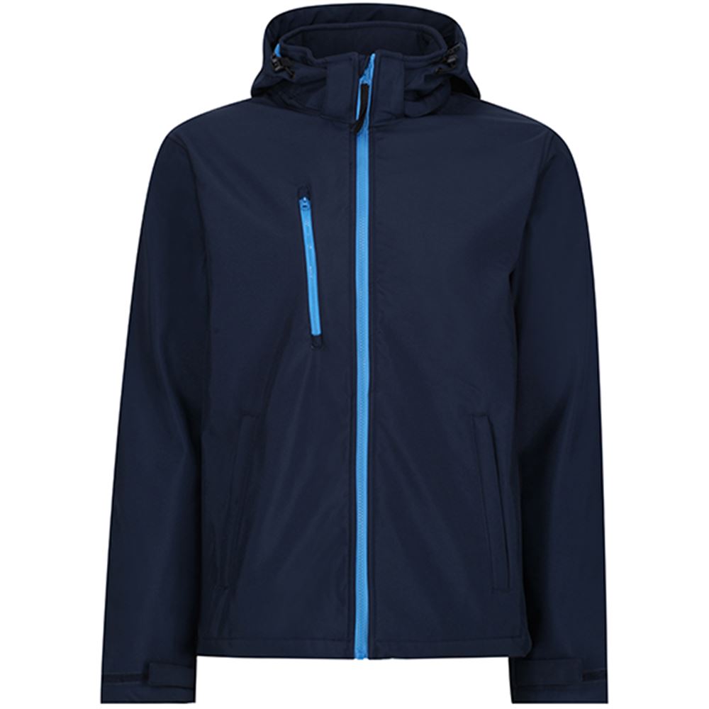 Regatta TRA701 Venturer 3-Layer Breathable Hooded Softshell Jacket (3L)