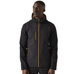 Regatta TRA705 Navigate Fleece Lined Hooded Softshell Jacket (2L)