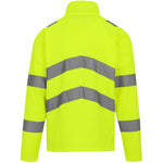 Regatta TRA712 Pro Contract Ablaze Yellow Hi Vis Softshell Jacket (2L)