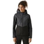 Regatta TRA740 Women's Ada Grey/Black Stretch Softshell Jacket (2L)