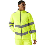 Regatta TRF648 Pro Contract Thor Yellow Hi Vis Fleece Jacket