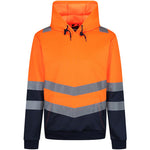 Regatta TRF663 Pro Orange/Navy Two Tone Hi Vis Hoodie