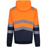 Regatta TRF663 Pro Orange/Navy Two Tone Hi Vis Hoodie