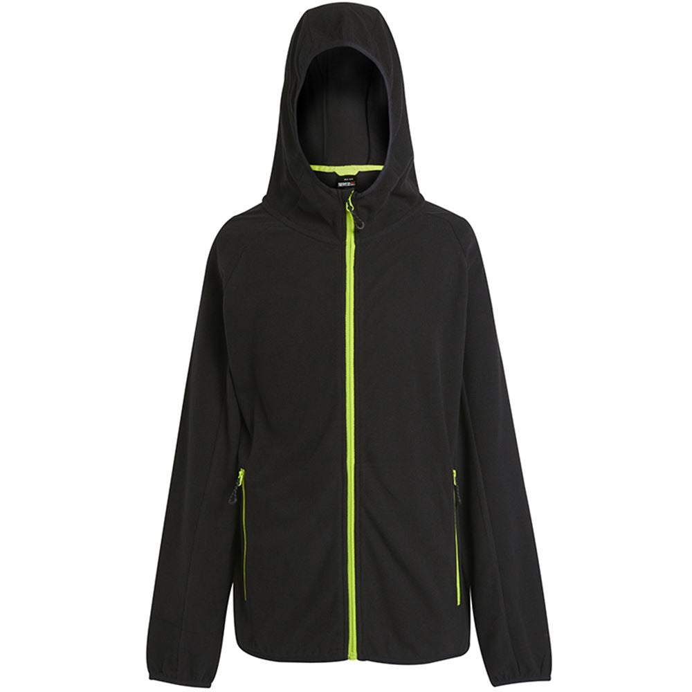 Regatta TRF690 Navigate Hooded Full Zip Fleece Jacket 180g