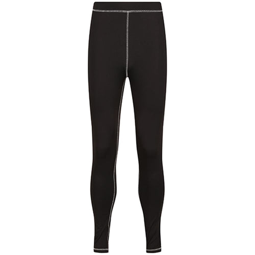 Regatta TRS229 Pro Black Base Layer Leggings 180g