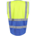 Regatta TRS251 Pro Two Tone Zipped Hi Vis Executive Vest