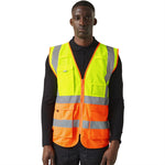 Regatta TRS251 Pro Two Tone Zipped Hi Vis Executive Vest