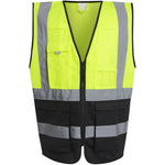 Regatta TRS251 Pro Two Tone Zipped Hi Vis Executive Vest