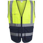 Regatta TRS251 Pro Two Tone Zipped Hi Vis Executive Vest