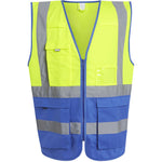 Regatta TRS251 Pro Two Tone Zipped Hi Vis Executive Vest