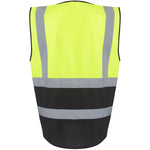 Regatta TRS251 Pro Two Tone Zipped Hi Vis Executive Vest