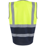 Regatta TRS251 Pro Two Tone Zipped Hi Vis Executive Vest