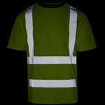 Regatta TRS270 Pro Contract Yellow Hi Vis T-Shirt