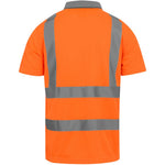 Regatta TRS271 Pro Contract Orange Hi Vis Polo Shirt