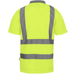 Regatta TRS271 Pro Contract Yellow Hi Vis Polo Shirt