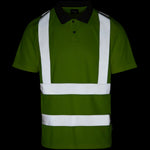 Regatta TRS271 Pro Contract Yellow Hi Vis Polo Shirt